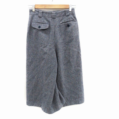 Christian DIOR Gaucho Pants Wide Pants Half Length M Navy HO8 - GY53