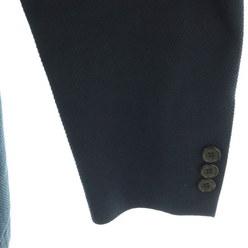 Prada Tailored Jacket Single 48 Navy DF - GY57