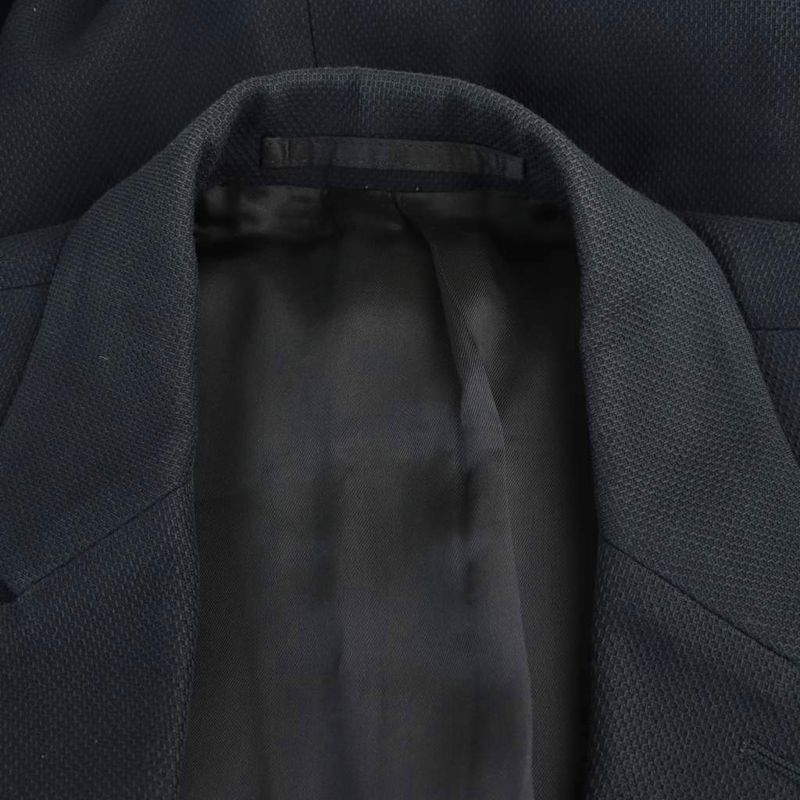 Prada Tailored Jacket Single 48 Navy DF - GY57
