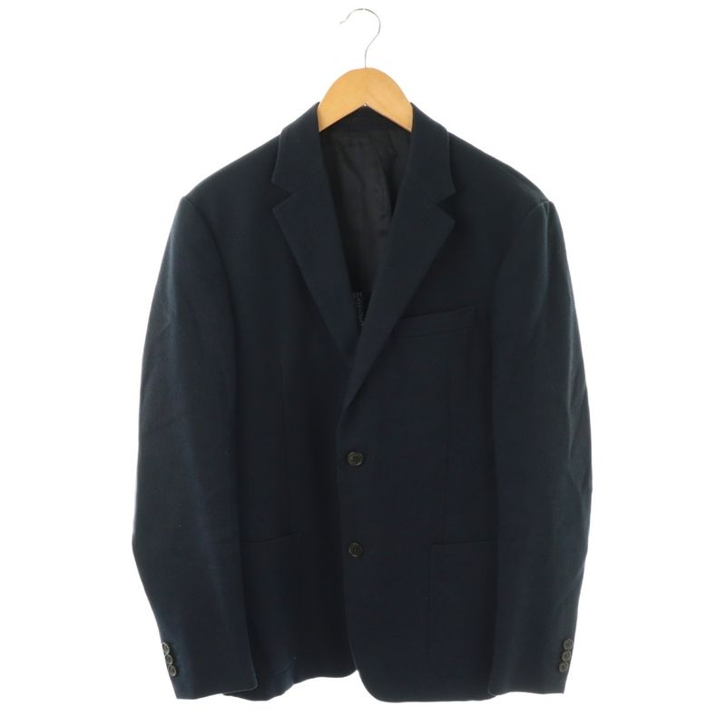Prada Tailored Jacket Single 48 Navy DF - GY57