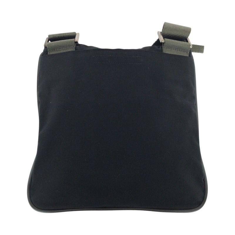 Prada Sports Prada Sports Black Silver Hardware Nylon Shoulder Bag Pochette