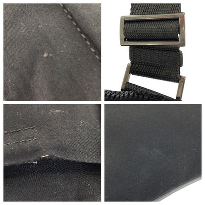 Prada Sports Prada Sports Black Silver Hardware Nylon Shoulder Bag Pochette