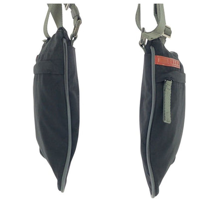 Prada Sports Prada Sports Black Silver Hardware Nylon Shoulder Bag Pochette
