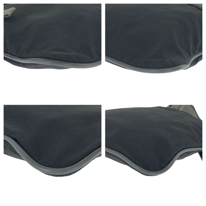 Prada Sports Prada Sports Black Silver Hardware Nylon Shoulder Bag Pochette