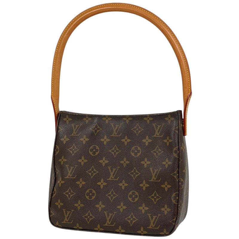 Louis Vuitton Looping MM Shoulder One Shoulder Bag Monogram Brown M51146 Women