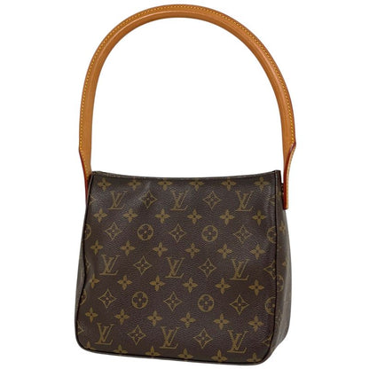 Louis Vuitton Looping MM Shoulder One Shoulder Bag Monogram Brown M51146 Women
