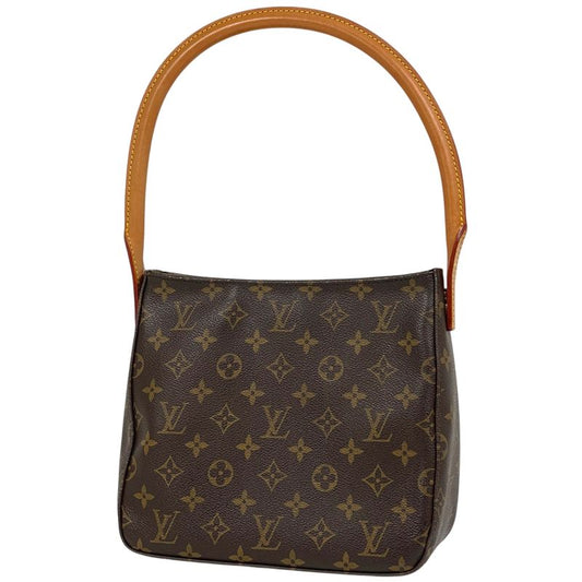 Louis Vuitton Looping MM Shoulder One Shoulder Bag Monogram Brown M51146 Women
