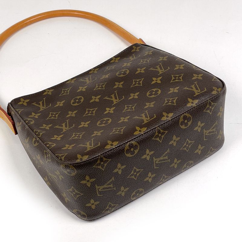 Louis Vuitton Looping MM Shoulder One Shoulder Bag Monogram Brown M51146 Women