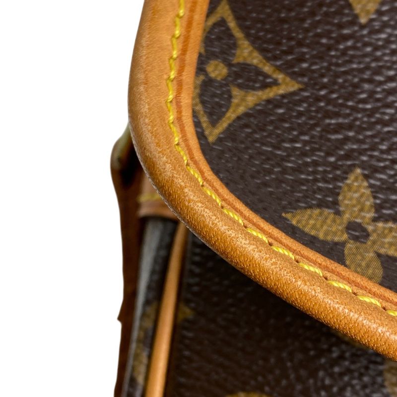 Louis Vuitton Sologne Crossbody Shoulder Bag Monogram Brown M42250 Women