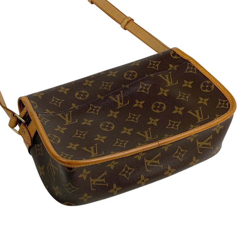 Louis Vuitton Sologne Crossbody Shoulder Bag Monogram Brown M42250 Women