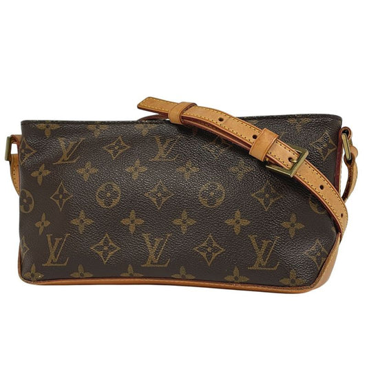 Louis Vuitton Trotter Crossbody Pochette Shoulder Bag Monogram Brown M51240