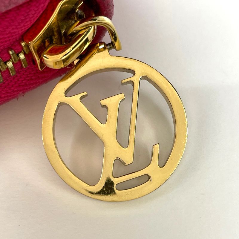 Louis Vuitton Zippy Wallet Round Zipper Round Zip Monogram Embossed Long Wallet