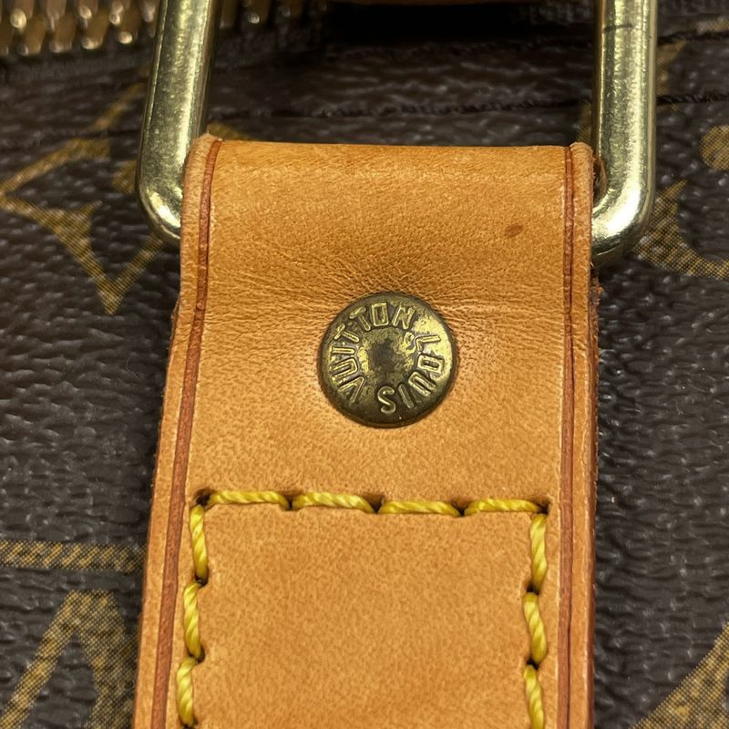 Louis Vuitton Keepall 45 Handbag Travel Business Boston Bag Monogram Brown