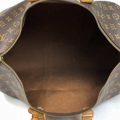 Louis Vuitton Keepall 45 Handbag Travel Business Boston Bag Monogram Brown