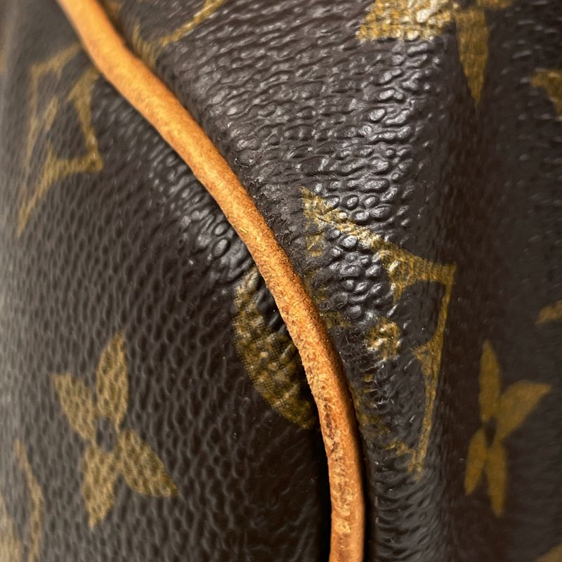 Louis Vuitton Keepall 55 Handbag Travel Business Boston Bag Monogram Brown