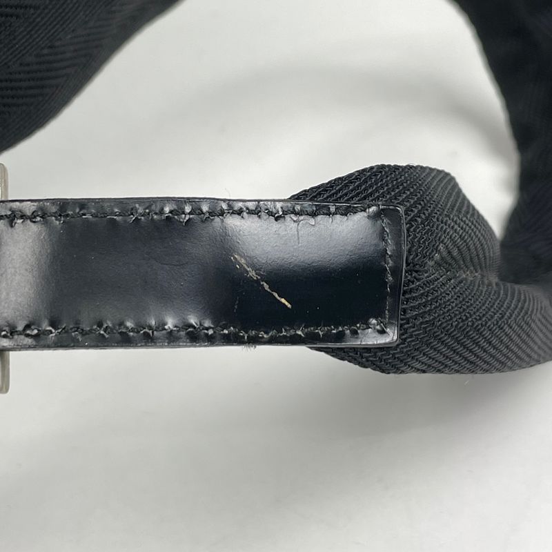 Prada Logo Plate Backpack Sac Rucksack Backpack Nylon Nero (black) Women