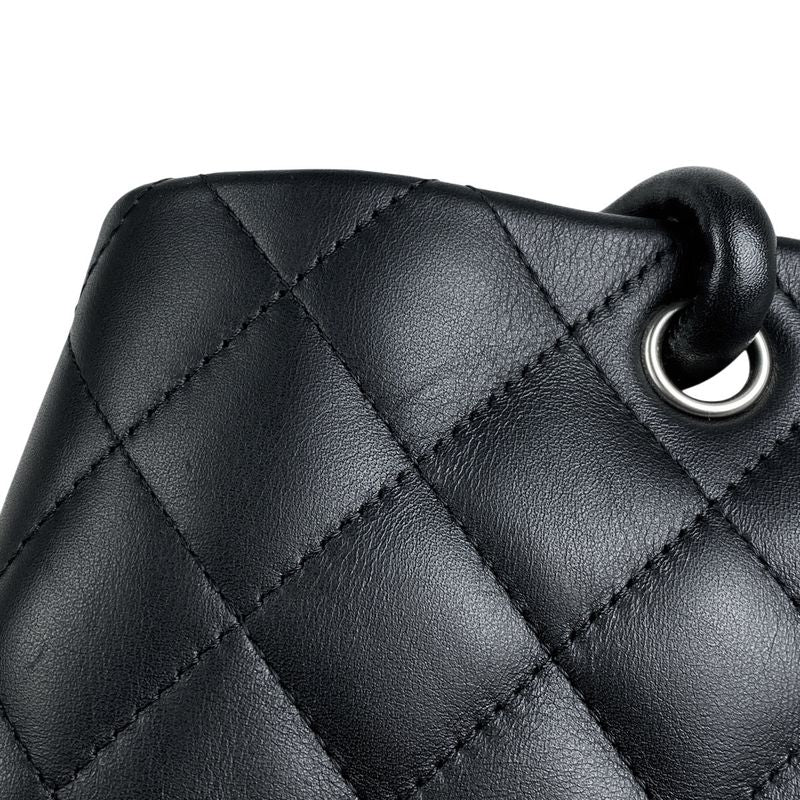 Chanel Cambon Line Medium Tote Bag Coco Mark Handbag Tote Leather Black A25167