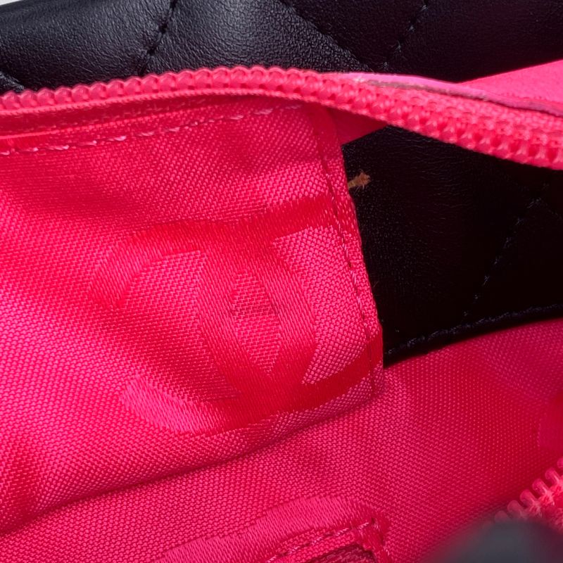 Chanel Cambon Line Medium Tote Bag Coco Mark Handbag Tote Leather Black A25167