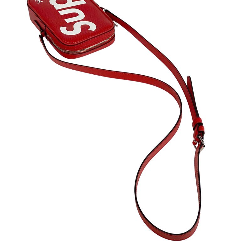 Louis Vuitton Danube PPM Supreme Crossbody Shoulder Bag Epi Red M53434 Women