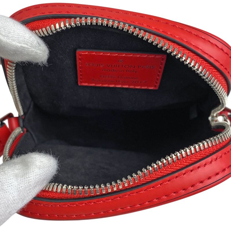 Louis Vuitton Danube PPM Supreme Crossbody Shoulder Bag Epi Red M53434 Women
