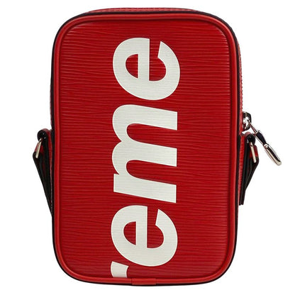 Louis Vuitton Danube PPM Supreme Crossbody Shoulder Bag Epi Red M53434 Women