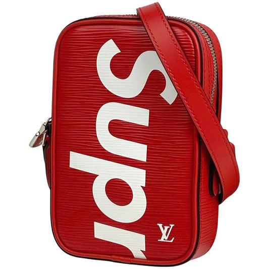 Louis Vuitton Danube PPM Supreme Crossbody Shoulder Bag Epi Red M53434 Women