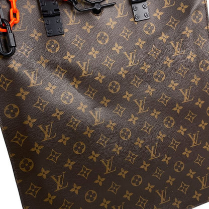 Louis Vuitton Sac Pla 2WAY Shoulder Bag Handbag Solar Ray Chain Tote Bag