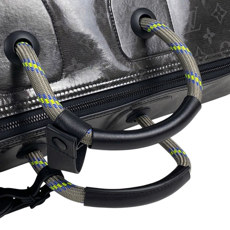 Louis Vuitton Keepall Bandouliere 50 2WAY Shoulder Bag Monogram Eclipse Glaze