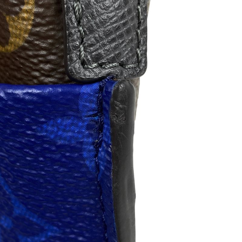 Louis Vuitton Split Succotche Kim Jones Pacific Shoulder Bag Monogram Cobalt