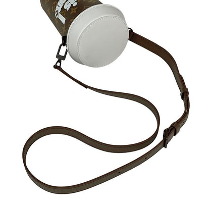 Louis Vuitton Everyday LV Coffee Cup Crossbody Shoulder Bag Monogram Brown