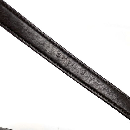 Prada Logo Chain Tote Shoulder Bag Tote Leather Brown Green B4328 Women