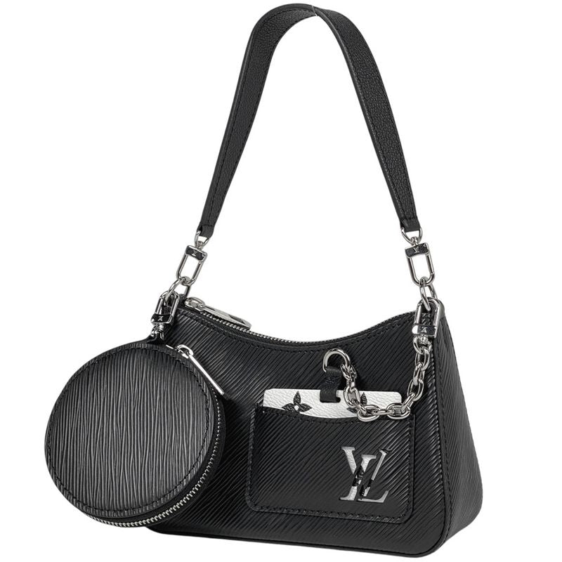 Louis Vuitton Marelini 2WAY Shoulder Bag Handbag Epi Noir Black (black) M20998