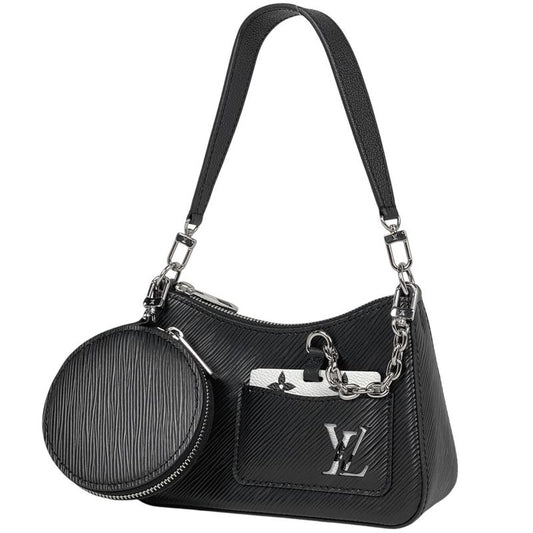 Louis Vuitton Marelini 2WAY Shoulder Bag Handbag Epi Noir Black (black) M20998