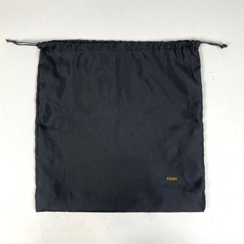 Fendi Zucchino Pattern One Shoulder Bag Shoulder Handbag Mini Mamma Baguette