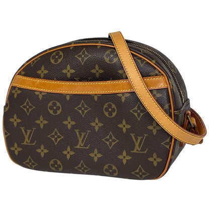Louis Vuitton Blois Crossbody Shoulder Bag Monogram Brown M51221 Women