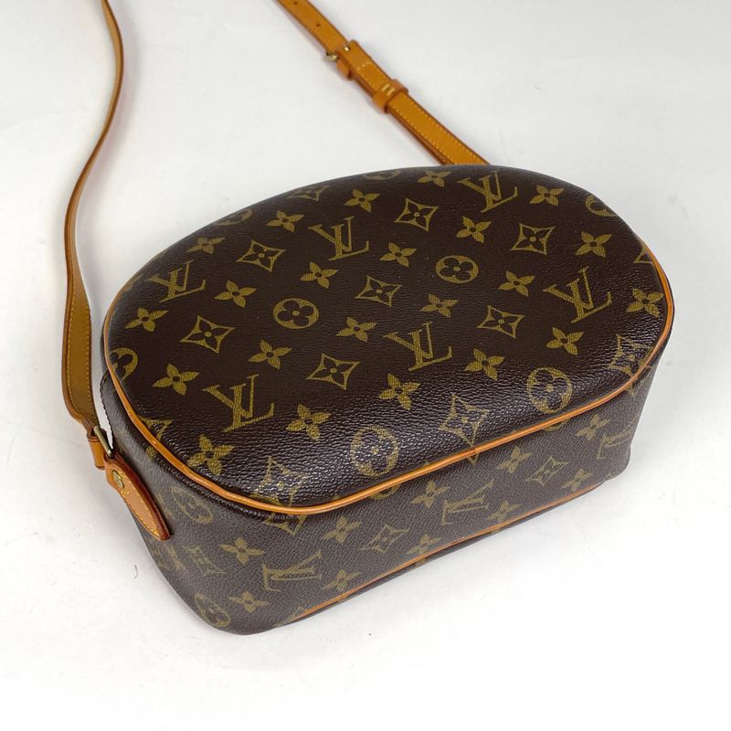 Louis Vuitton Blois Crossbody Shoulder Bag Monogram Brown M51221 Women