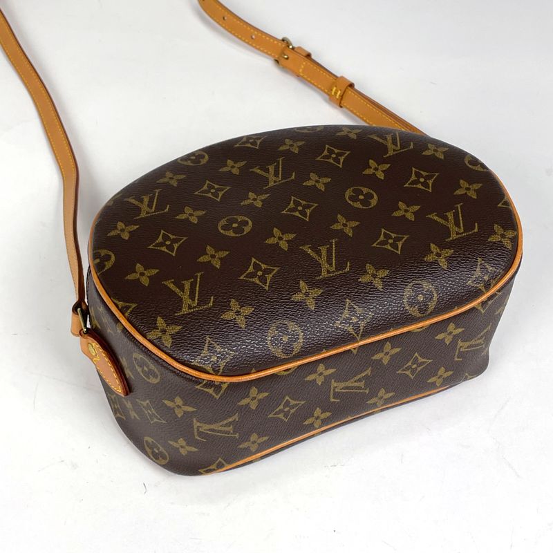 Louis Vuitton Blois Crossbody Shoulder Bag Monogram Brown M51221 Women