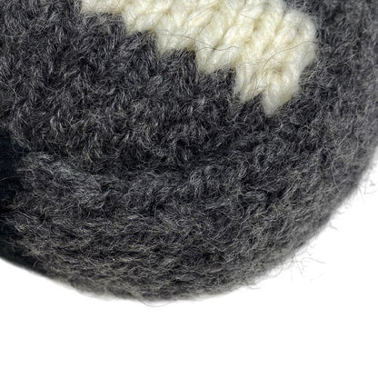 Fendi Zucca Logo Mamma Bucket One Shoulder Handbag Shoulder Bag Fabric Gray