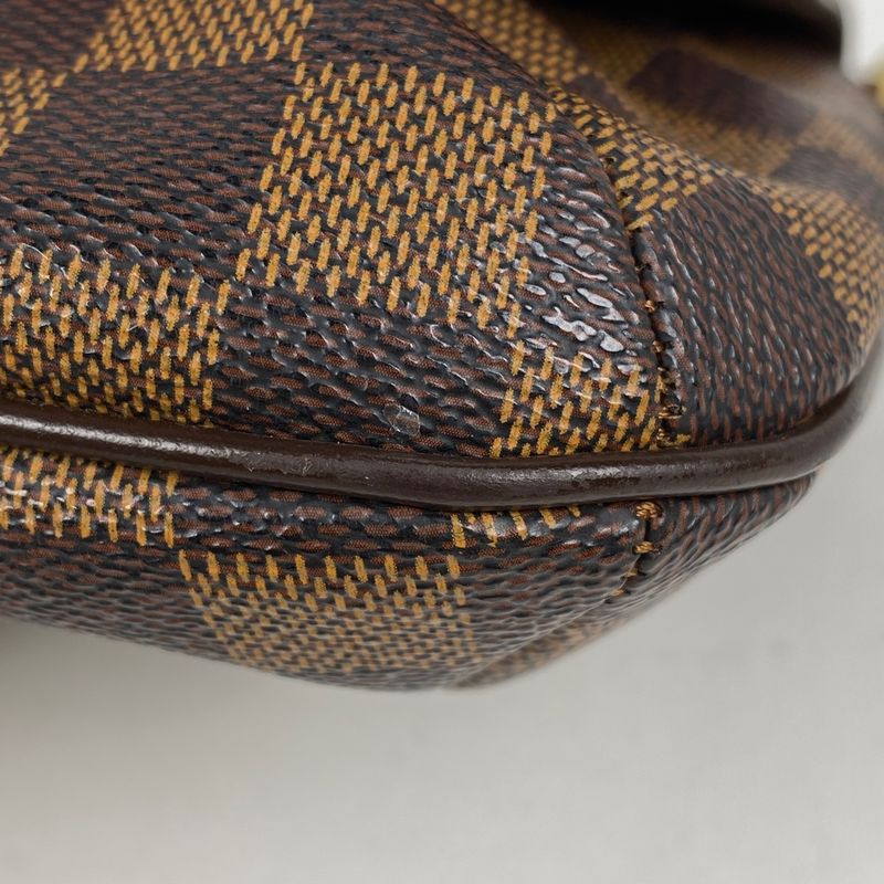 Louis Vuitton Musette Tango Long Crossbody Shoulder Bag Damier Brown N51301