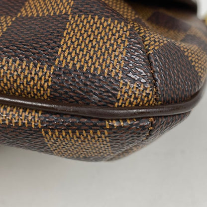 Louis Vuitton Musette Tango Long Crossbody Shoulder Bag Damier Brown N51301