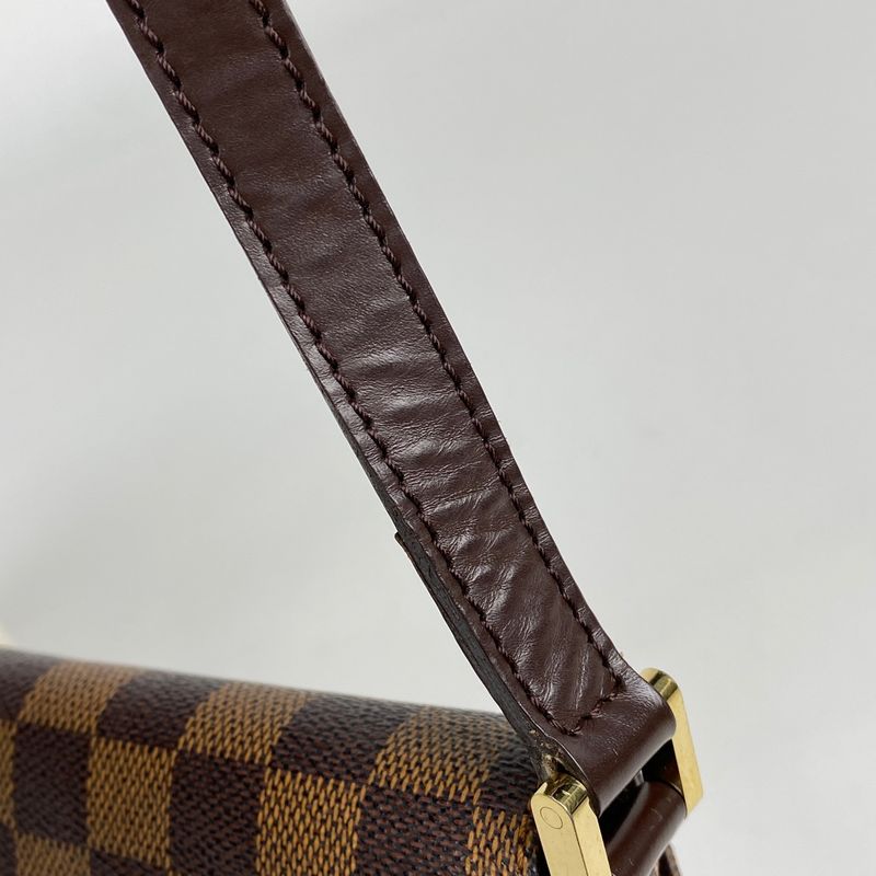 Louis Vuitton Musette Tango Long Crossbody Shoulder Bag Damier Brown N51301