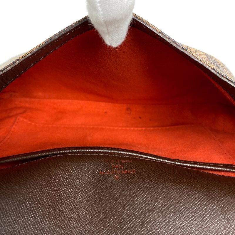 Louis Vuitton Musette Tango Long Crossbody Shoulder Bag Damier Brown N51301