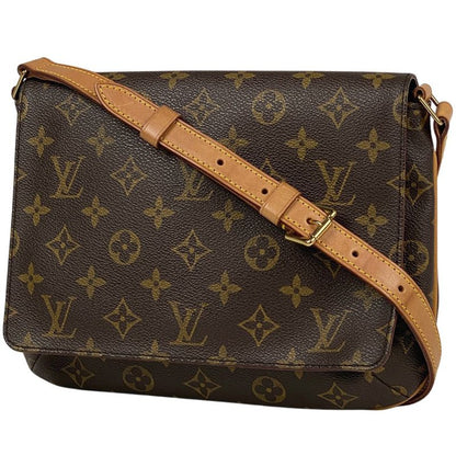 Louis Vuitton Musette Tango Short Shoulder Bag Monogram Brown M51257 Women