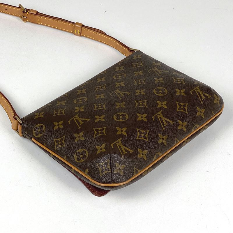 Louis Vuitton Musette Tango Short Shoulder Bag Monogram Brown M51257 Women