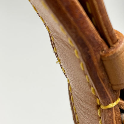 Louis Vuitton Noe One Shoulder Drawstring Shape Shoulder Bag Monogram Brown