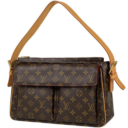 Louis Vuitton Viva Cité GM One Shoulder Bag Monogram Brown M51163 Women