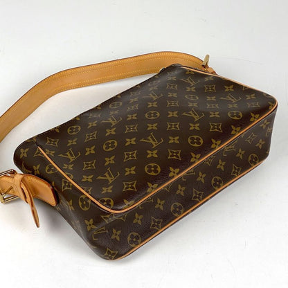 Louis Vuitton Viva Cité GM One Shoulder Bag Monogram Brown M51163 Women