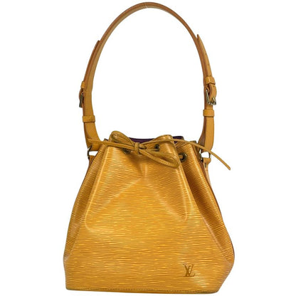Louis Vuitton Petite Noe Drawstring Shape Shoulder Bag Epi Tassili Yellow