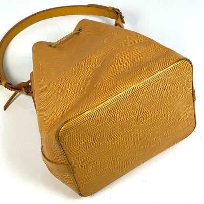 Louis Vuitton Petite Noe Drawstring Shape Shoulder Bag Epi Tassili Yellow
