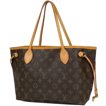 Louis Vuitton Neverfull PM Handbag Shopping Tote Monogram Brown M40155 Women